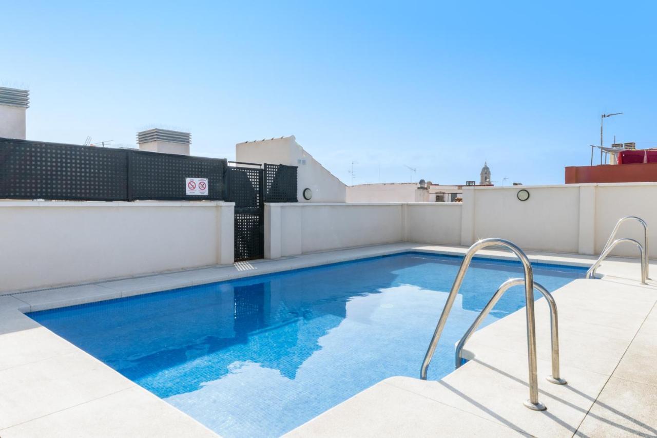 Malaga Suite Picasso With Swimming Pool And Parking In The Center! 外观 照片